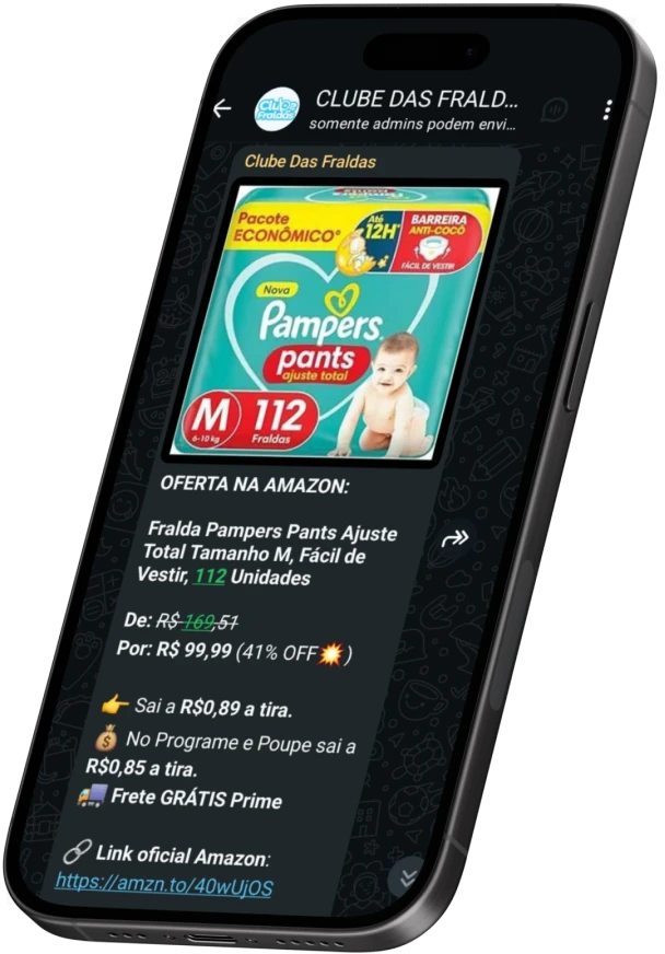 Exemplo de oferta no grupo — 6
